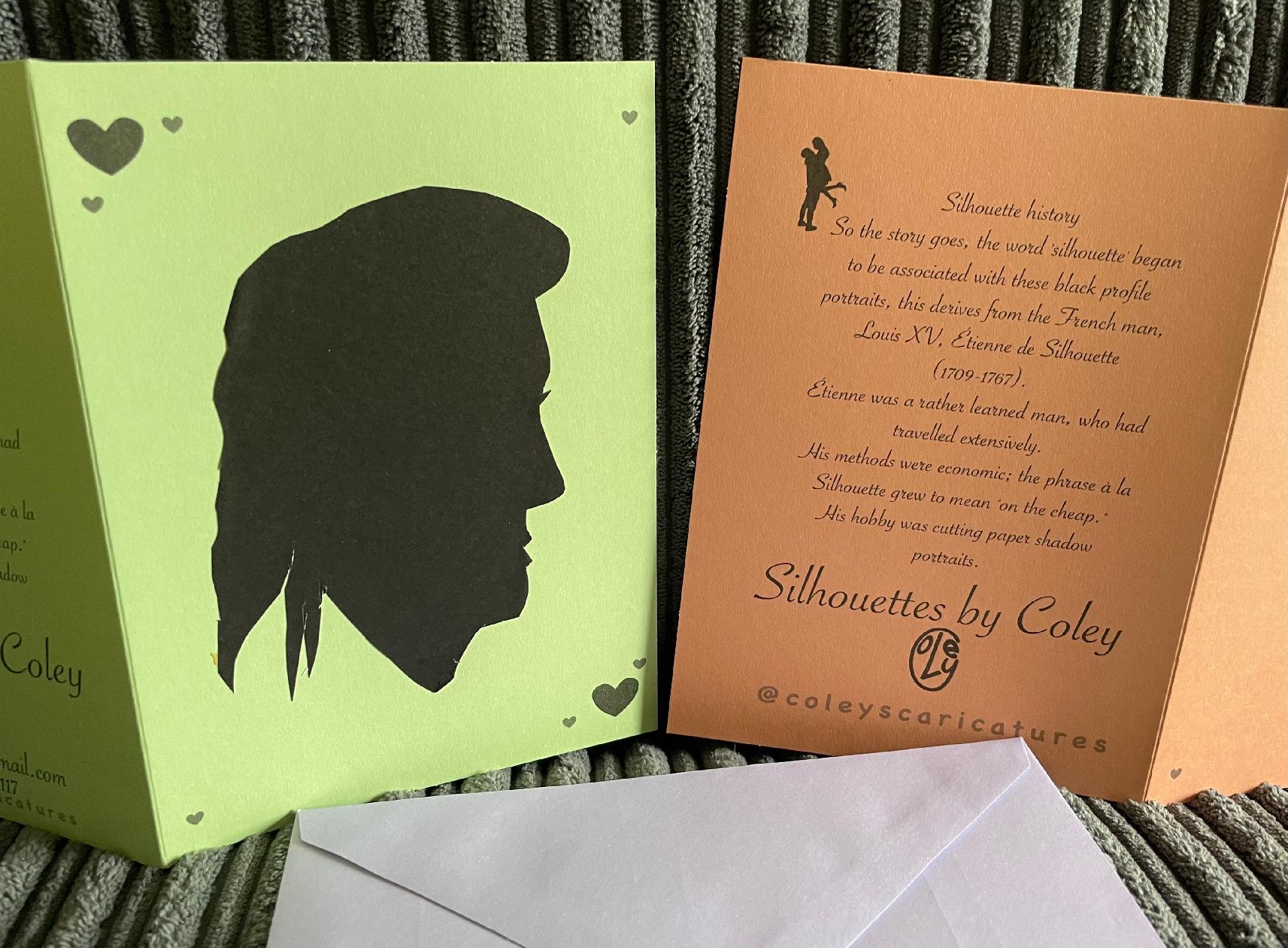 quick entertaining silhouettes of wedding guests